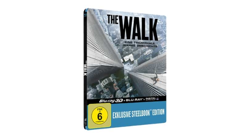 The Walk - Steelbook Edition (Lenticular Cover) (Blu-ray 3D2D)