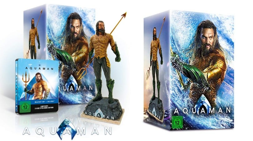 Aquaman – Ultimate Collector’s Edition inkl. Aquaman Sammlerfigur & Steelbook (Blu-ray 3D/2D)