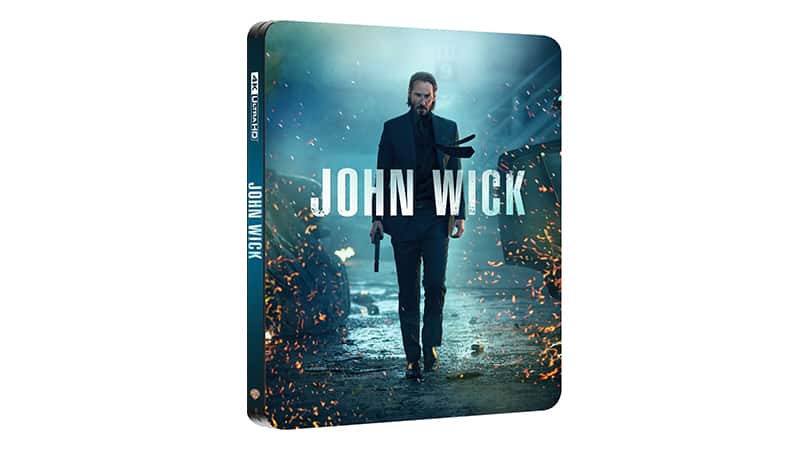 John Wick - Zavvi exklusive Steelbook Edition (4K UHD + Blu-ray)