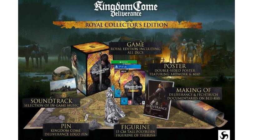 Kingdom Come Deliverance – Royal Collectors Edition (Playstation 4, Xbox One, PC)
