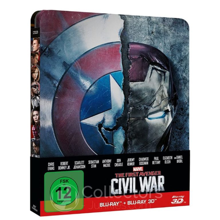 The first Avenger: Civil War - Steelbook Edition (Blu-ray ...