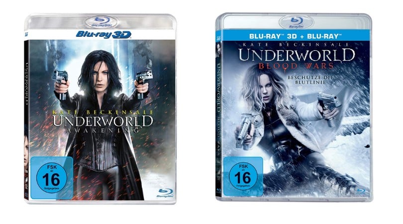 [Angebot] Underworld Awakening und Underworld: Blood Wars (3D-Blu-ray) für je 5,97€