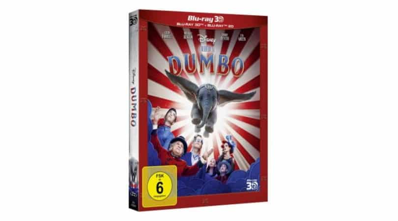 [Angebot] Dumbo (Live-Action) [3D Blu-ray + 2D Blu-ray] für 22,99€