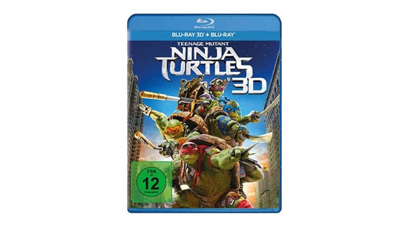 [Angebot] Teenage Mutant Ninja Turtles [3D + 2D Blu-ray] für 4,99€