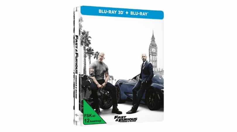 Fast & Furious: Hobbs & Shaw – Steelbook Edition (3D Blu-ray + Blu-ray)