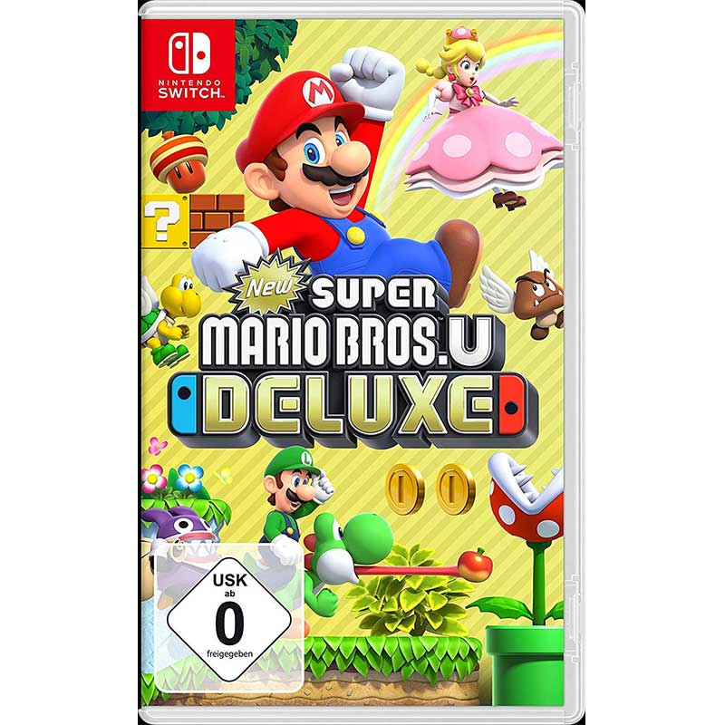 Jeu Switch Super Mario Bros U Deluxe New Super Mario Bros. U Deluxe – [Nintendo Switch] für 42,46€