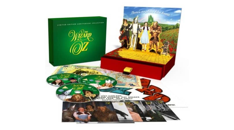 Der Zauberer von Oz – Limited Edition Anniversary Collection (4K UHD + Blu-ray + Audio CD) für 42,03€