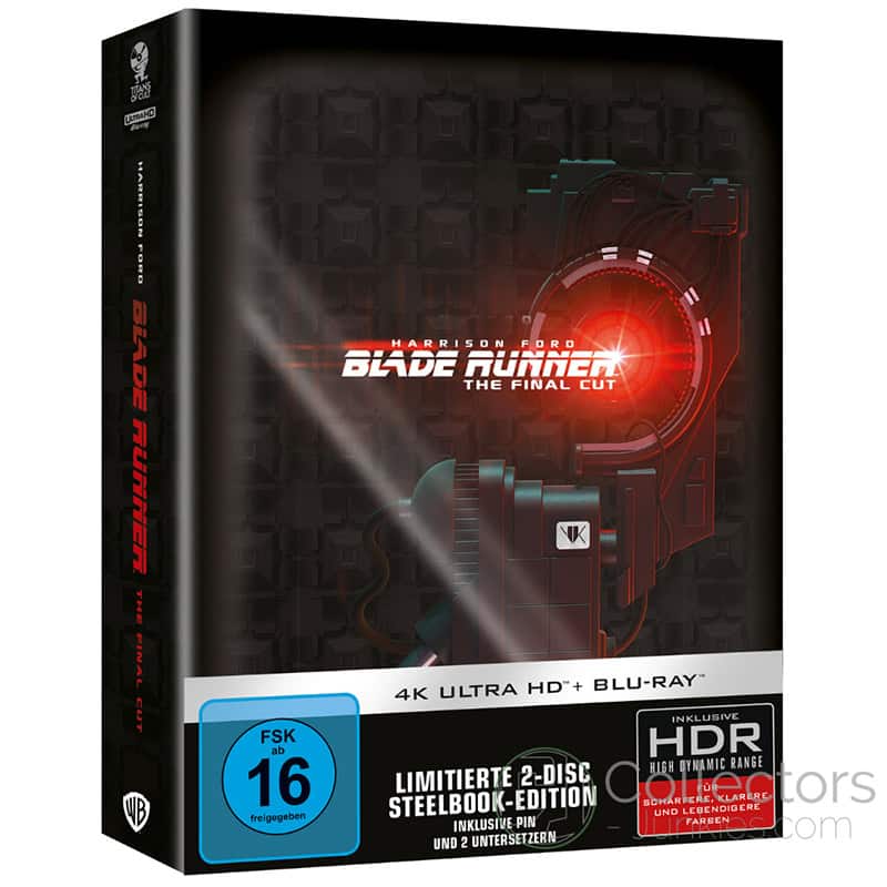 „Blade Runner: The Final Cut“ in der Titans of Cult Steelbook Edition (4K UHD + Blu-ray) für 24,99€