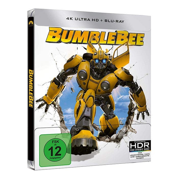 “Bumblebee” Steelbook Edition (4K UHD + Blu-ray) für 25,97€
