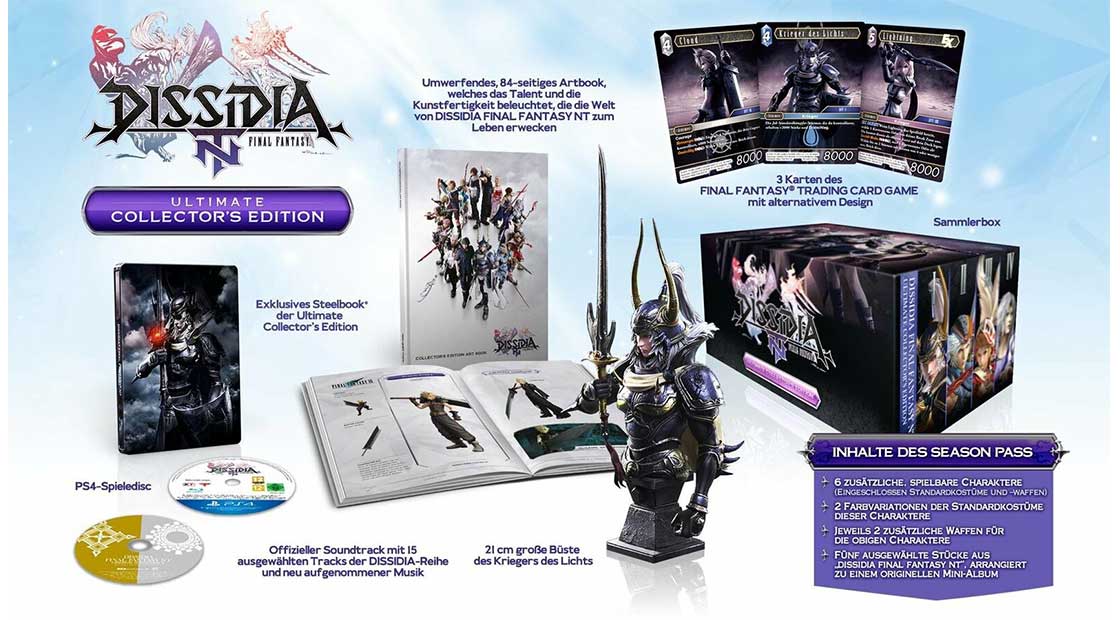PS4---Dissidia-Final-Fantasy-NT---Ultimate-Collector's-Edition---(NEU-&-OVP)