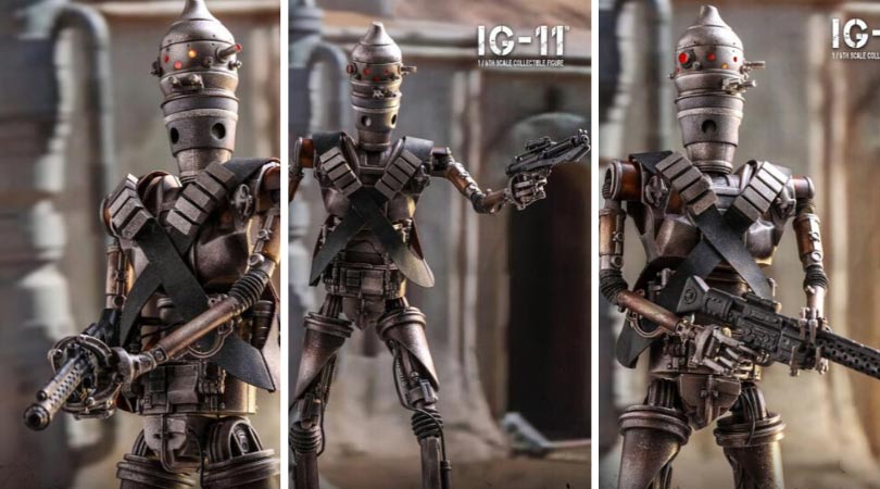 Star Wars - The Mandalorian IG-11 16 Actionfigur (Hot Toys Television Masterpiece Reihe)
