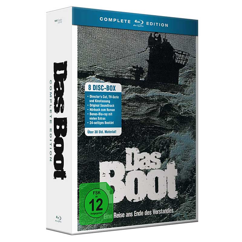 Das Boot – Complete Edition [5x Blu-ray + 3x Audio CD] für 26,97€
