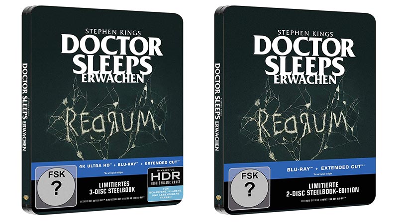 Doctor-Sleeps-Erwachen---Steelbook-Edition-(4K-UHD-+-Blu-ray)-und-Steelbook-Edition-(Blu-ray)