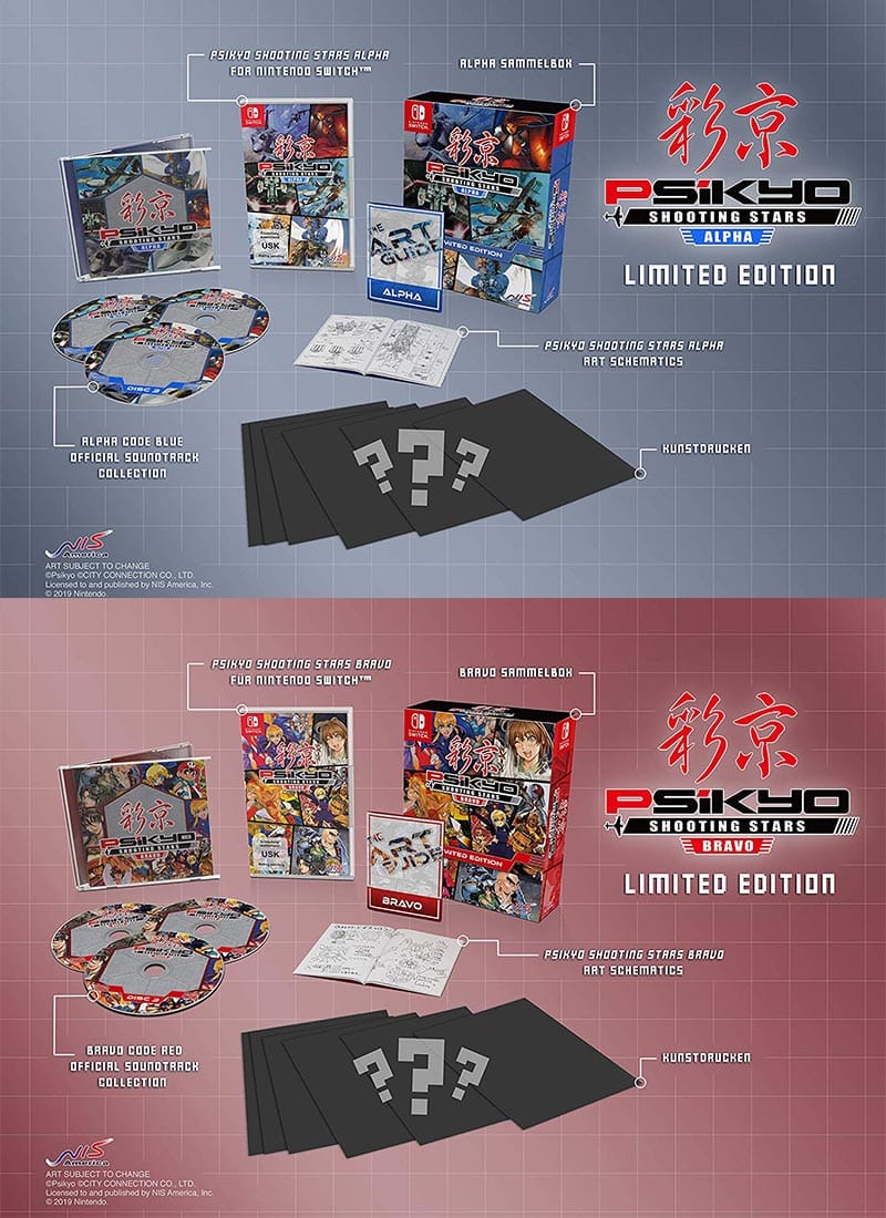 Psikyo-Shooting-Stars-Bravo-und-alpha-jeweils-in-limited-edition-nintendo-switch