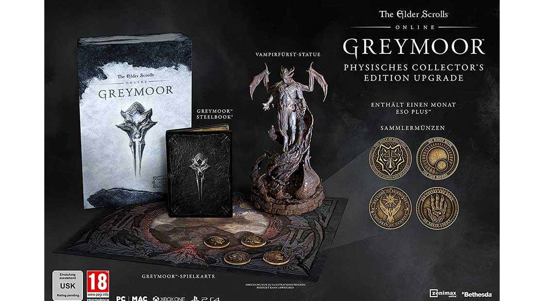 The Elder Scrolls Online: Greymoor – Collectors Edition (Playstation 4 und PC)