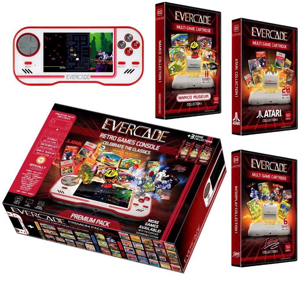 Evercade-Premium-Pack-inklusive-3-Spiele-Module