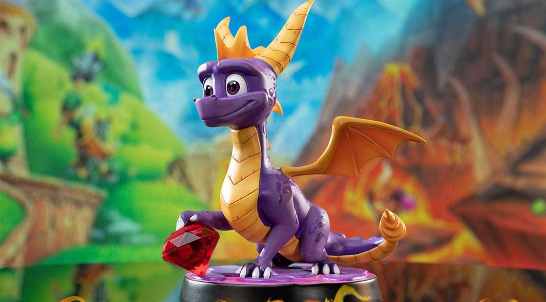 Spyro the Dragon PVC Statue (First 4 Figures) für 55,68€
