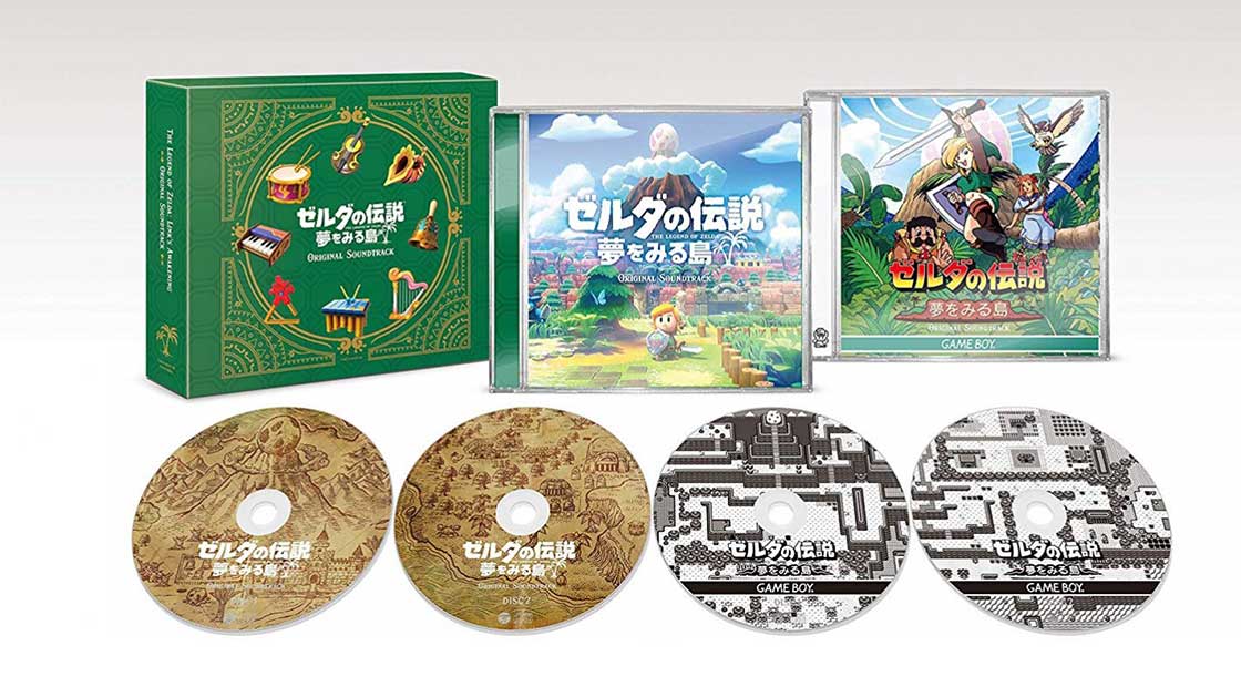 The-Legend-of-Zelda-Links-Awakening-original-Soundtrack-in-der-Limited-Edition-(4x-CD)