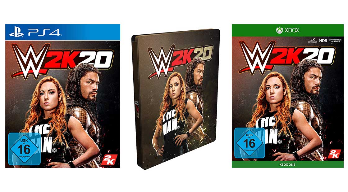 WWE-2K20---Standard-Variante-inkl.-Steelbook-(Playstation-4-und-Xbox-One)