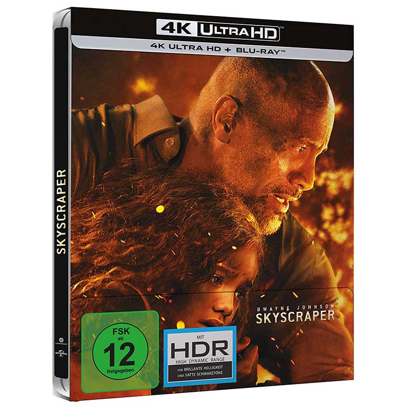 Skyscraper---Limited-Steelbook-(4K-Ultra-HD)-(+-Blu-ray-2D)-(exklusiv-bei-amazon.de)