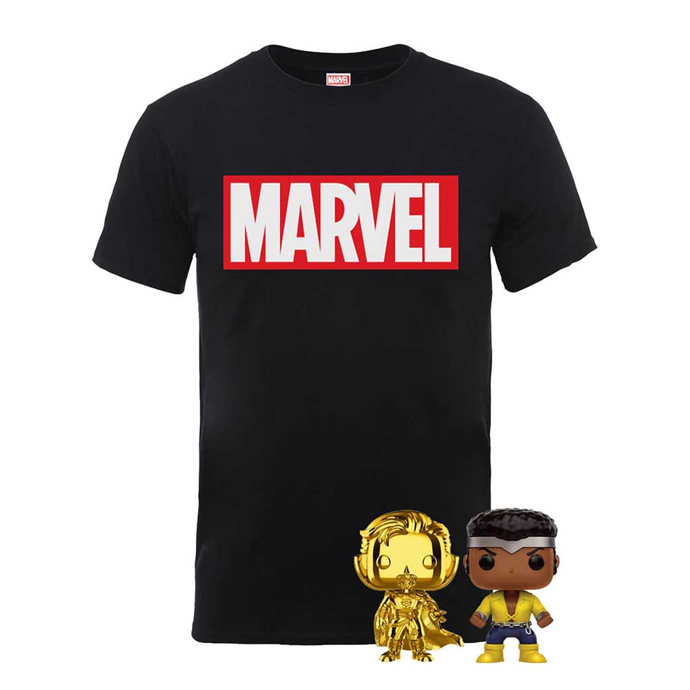 The-Marvel-Pop!-&-T-Shirt-Bundle-Men's-T-Shirt---Black