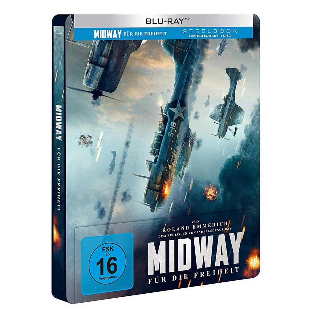 Midway – Für die Freiheit – Steelbook Edition (Blu-ray) für 8,97€