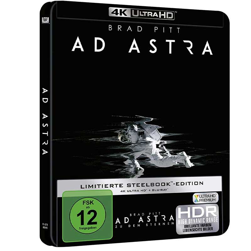Ad Astra – Zu den Sternen – Steelbook Edition (4K UHD + Blu-ray) für 19,99€