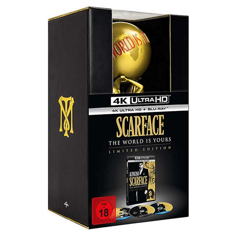 “Scarface” The World Is Yours Limited Edition (4K UHD + 2 Blu-ray) für 61,19€