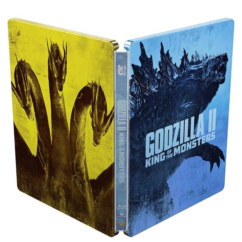 Godzilla II: King of the Monsters – Amazon exklusive Steelbook Edition (3D Blu-ray + 2D Blu-ray) für 16,60€