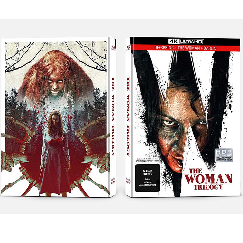 „The Woman Trilogy“ im 4K Mediabook für 29,99€