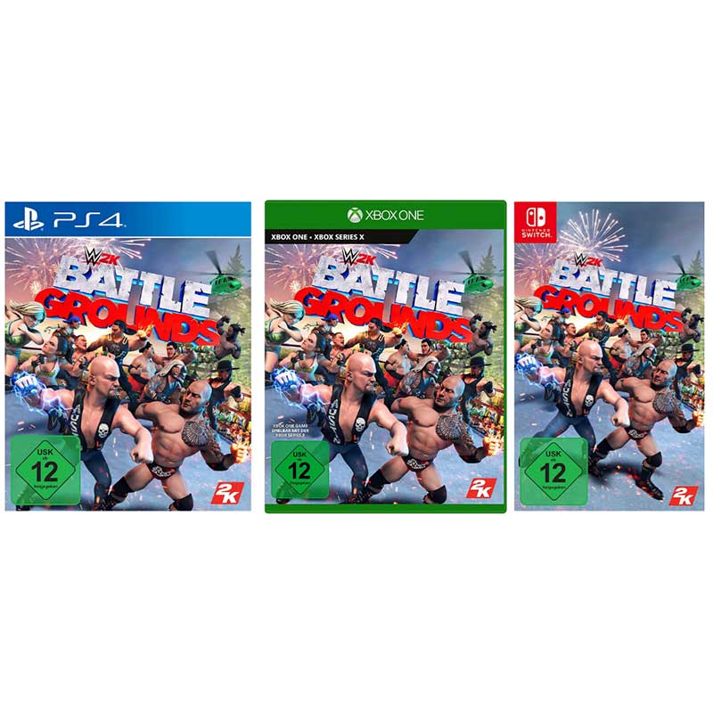 „WWE 2K Battlegrounds“ für die Playstation 4, Xbox One und Nintendo Switch für je 4,99€