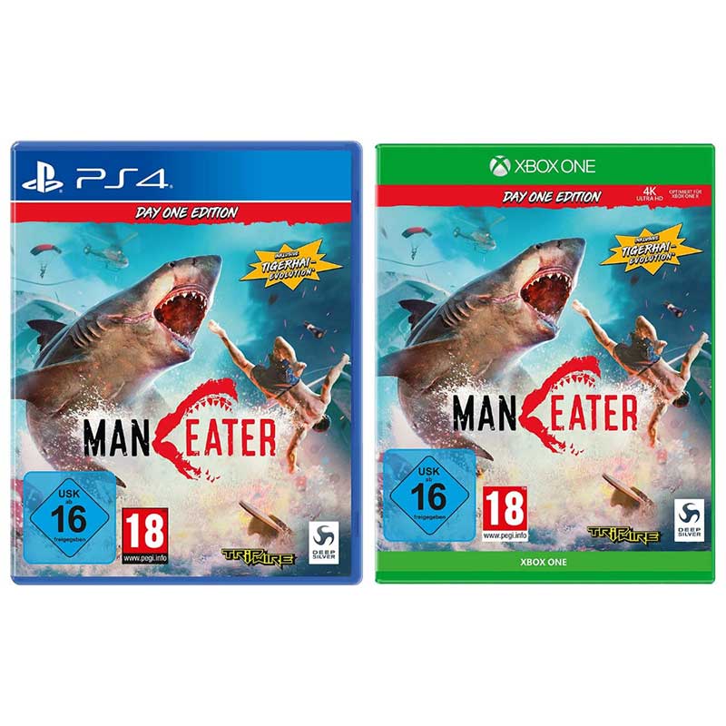 maneater day one edition playstation 4