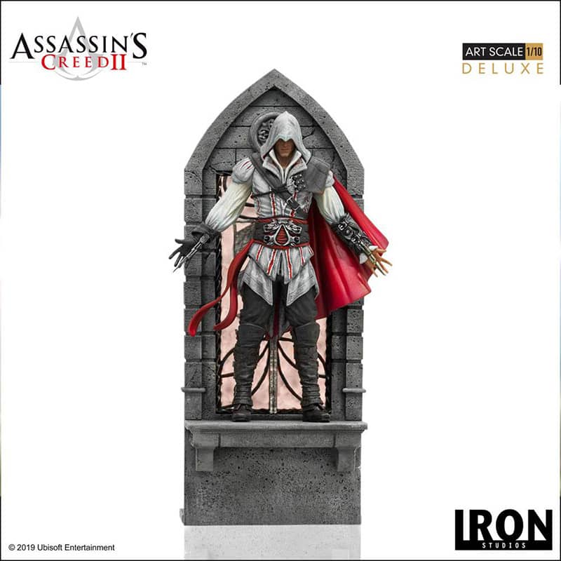 Assassin's-Creed-II-Art-Scale-Statue-1-10-Ezio-Auditore-(Deluxe-Version)