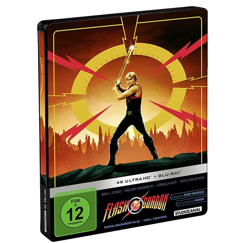 Flash-Gordon---Limited-Steelbook-Edition-(4K-Ultra-HD-+-Blu-ray)