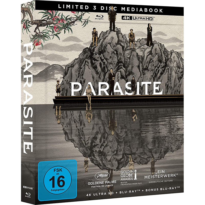 “Parasite” 4K Mediabook Cover A für 21,97€