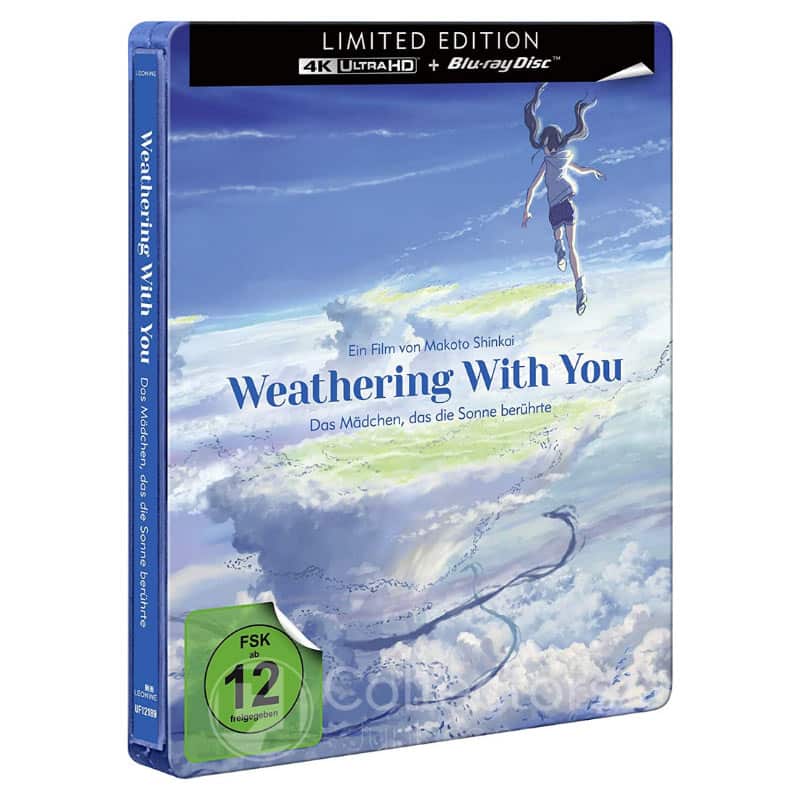[Prime] Weathering With You – Das Mädchen, das die Sonne berührte – Steelbook Edition (4K UHD + Blu-ray) für 19,97€