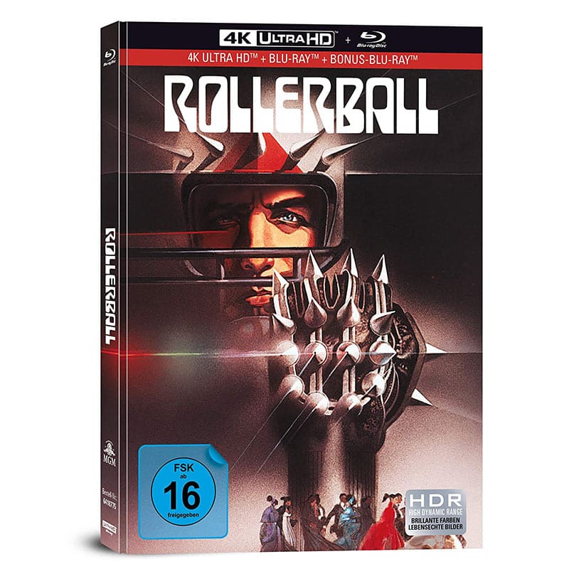 Rollerball – Mediabook Edition (4K UHD + Blu-ray + Bonus Blu-ray) für 22,97€ | HD Mediabook für 11,97€
