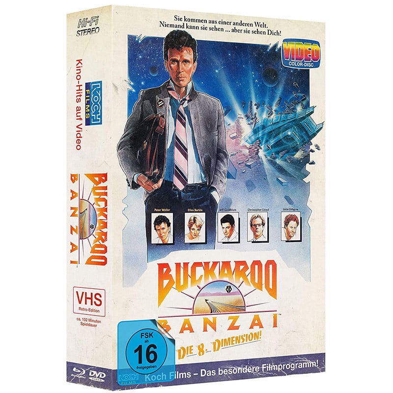 “Buckaroo Banzai – Die 8. Dimension” in der Blu-ray Retro-VHS-Edition für 14,12€