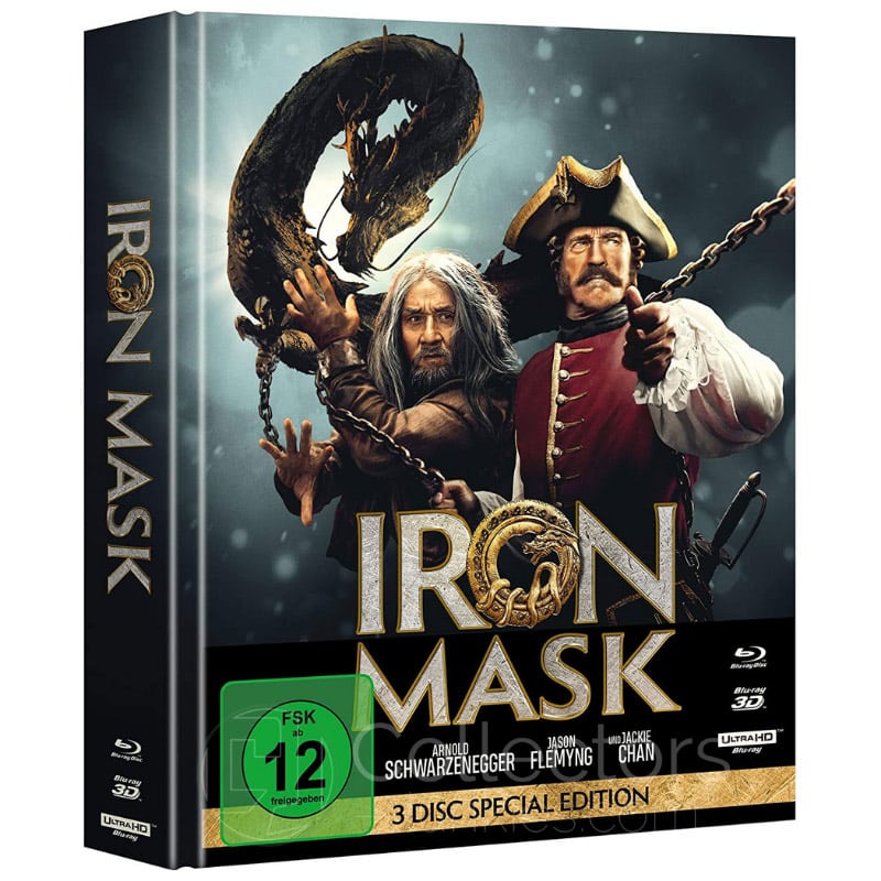 „Iron Mask (2019)“ im Mediabook (4K UHD + Blu-ray 3D + Blu-ray 2D) für 17,97€