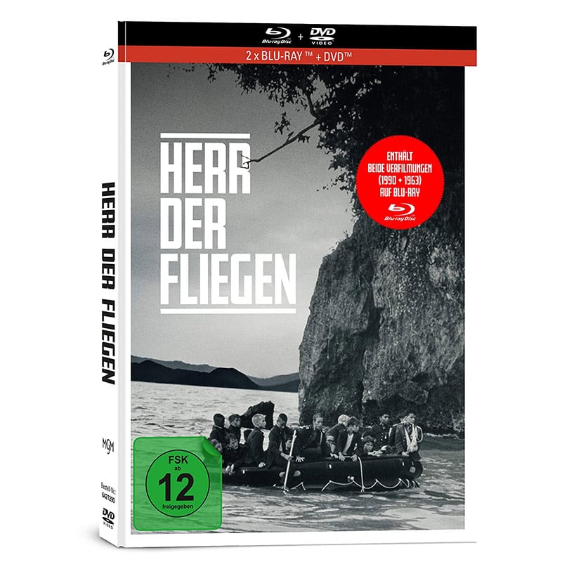 “Herr der Fliegen (1990/1963)” im Blu-ray Mediabook für 22,79€
