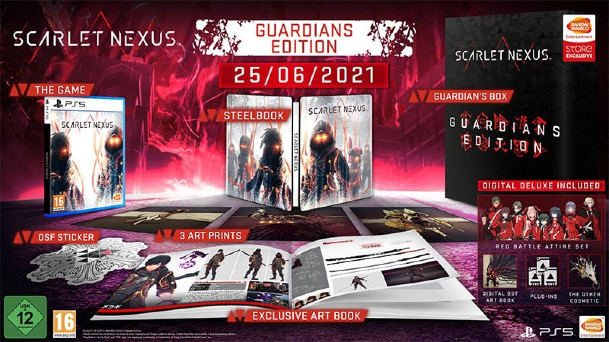 scarlet nexus steelbook scarlet nexus steelbook