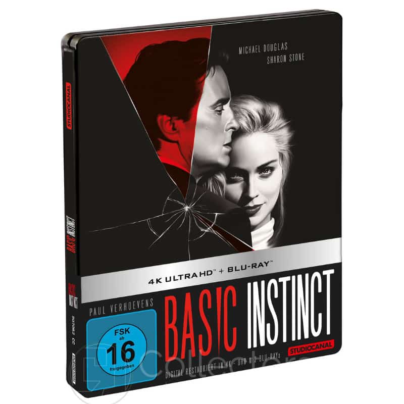 “Basic Instinct” ab Juli 2022 im 4K Steelbook | Standard Varianten bereits erhältlich