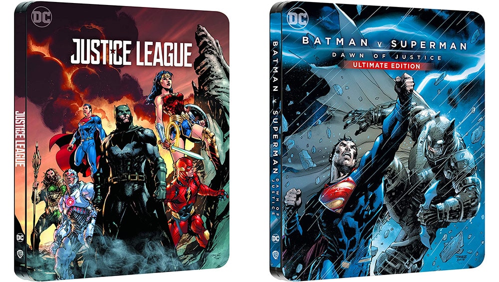 „Batman v Superman“ & „Justice League“ jeweils im 4K Steelbook für je 14,99€ (FR)