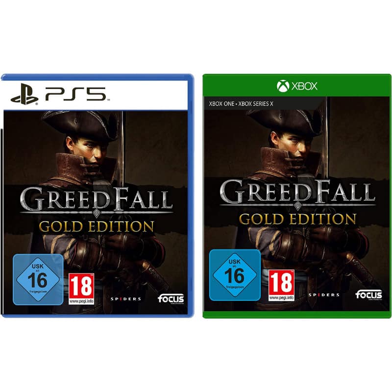 “Greedfall” in der Gold Edition für die Playstation 5 & Xbox Series X/One für je 16,99€