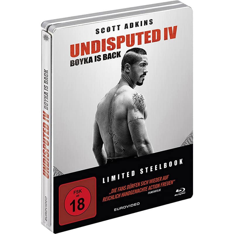 “Undisputed IV: Boyka Is Back” Steelbook Edition [Blu-ray] für 8,97€