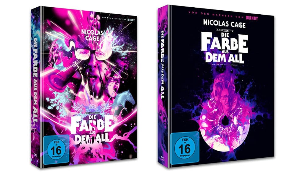 Die Farbe aus dem All – Color Out of Space im 4K Mediabook Cover A und B (inkl. 2 Blu-rays) für je 20,97€