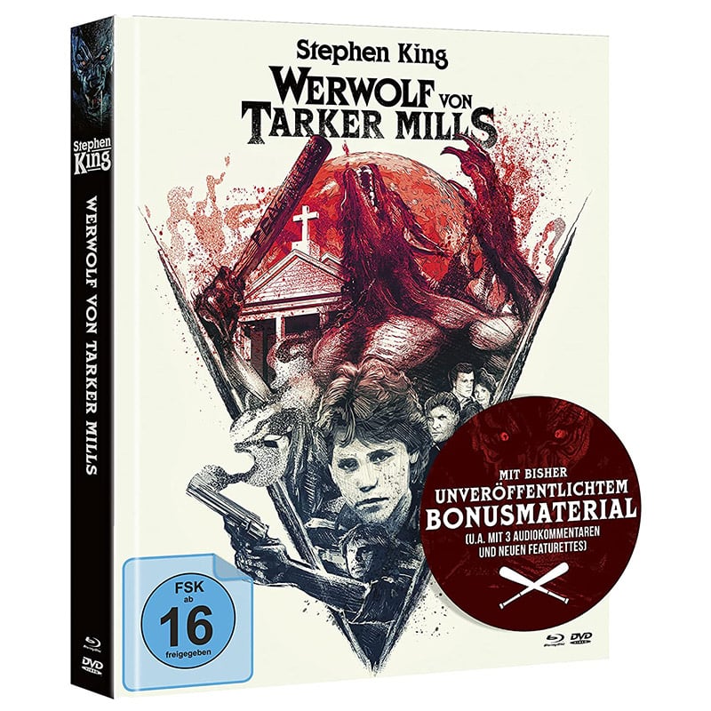 Stephen Kings “Werwolf von Tarker Mills” Blu-ray Mediabook (Cover B) für 21,43€
