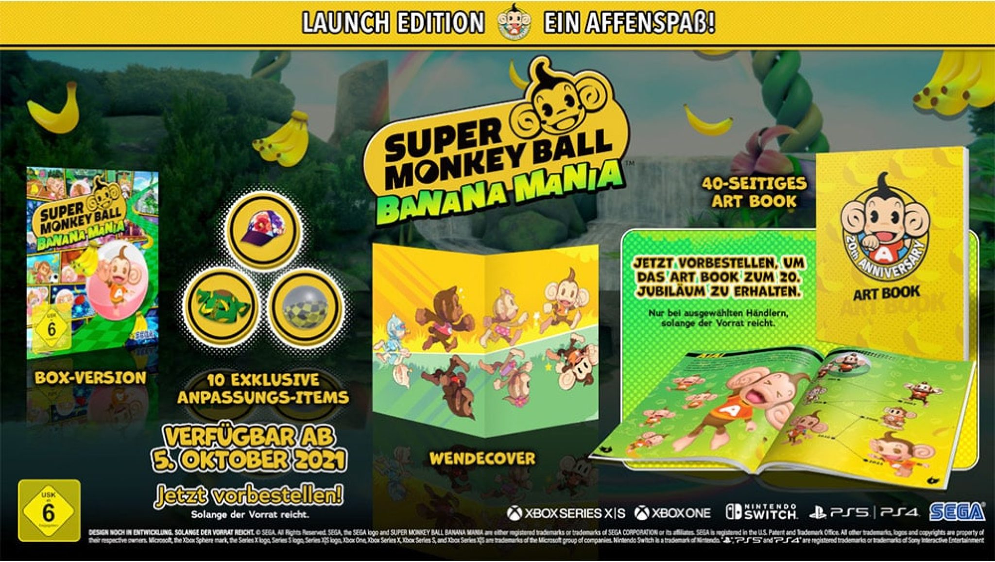 super monkey ball banana mania deluxe edition