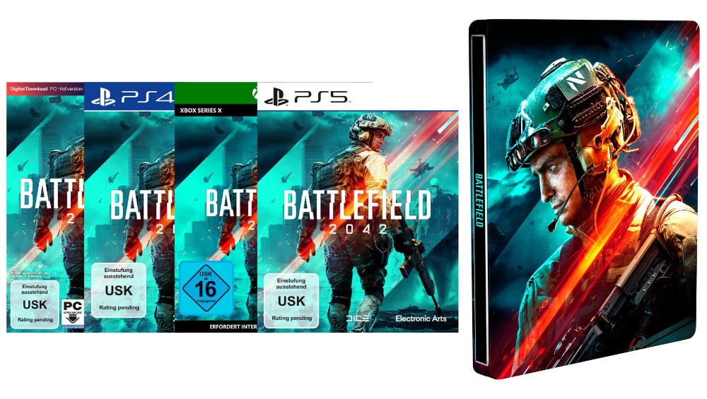 „Battlefield 2042“ Steelbook Edition, Gold Edition und weitere Varianten | ab November 2021 – Update