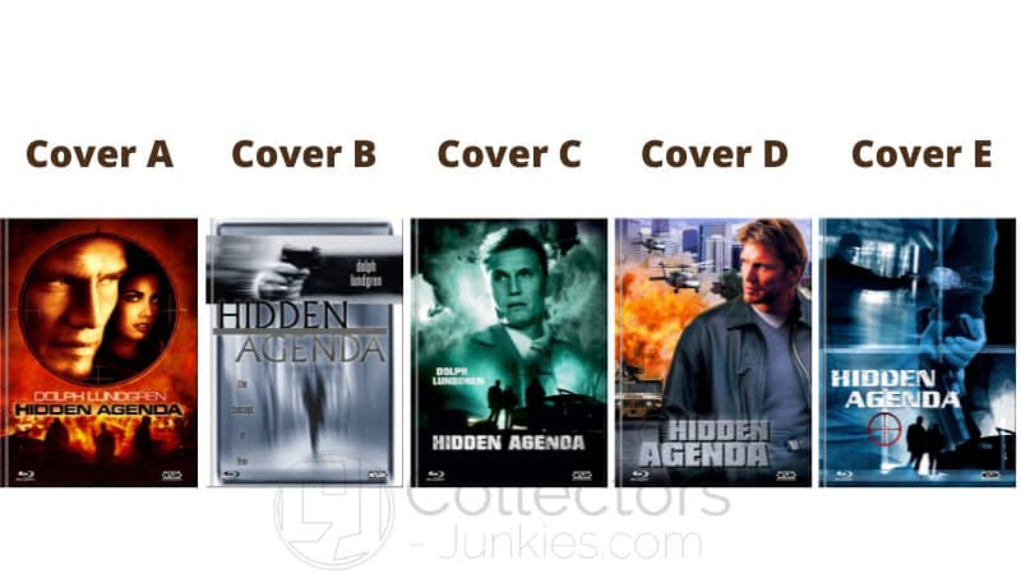 "Hidden Agenda Concept of Fear" erscheint in 5 Bluray Mediabooks